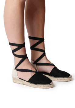 Toni Pons Grecia - Alpargatas - Black