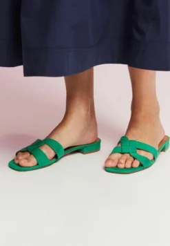 ESPRIT Knotslid - Chanclas De Baño - Dark Green