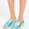Metallic- Mocasines - Blue