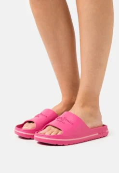 Pepe Jeans Beach Slide - Sandalias Planas - Bright Rose