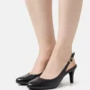 Pier One Leather- Tacones - Black