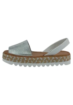 Ibicenca Natural - Alpargatas - Plata