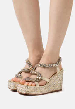 Alma En Pena Sandalias Con Plataforma - Diva Gold