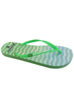 Chancla Brasileras®, Cosmic,Hecho En Brazil - Sandalias De Dedo - Green
