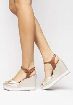 NeroGiardini Sandalias De Cuña - Miele