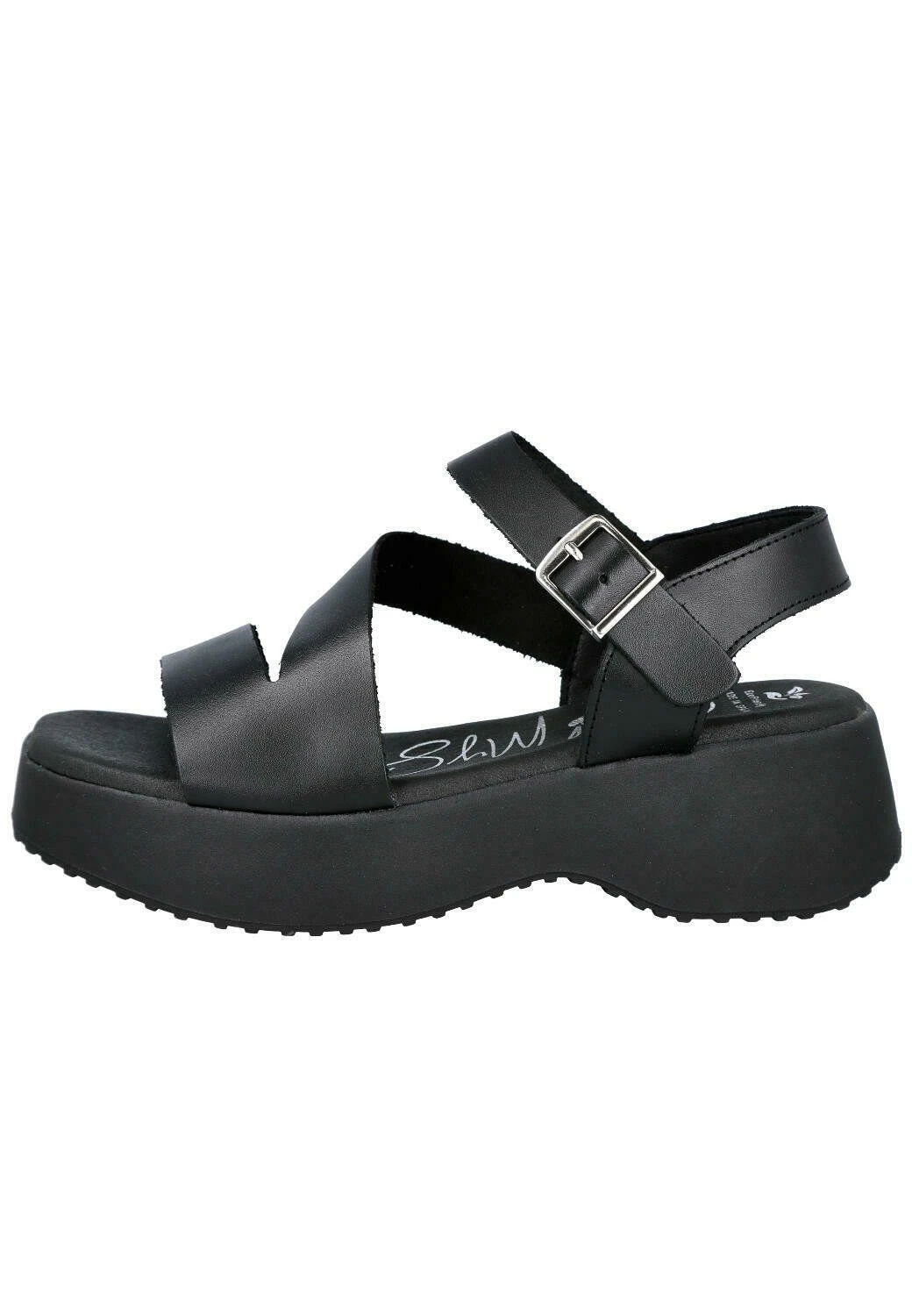 Sandalias Con Plataforma - Black 1 Sandalias Con Plataforma - Black
