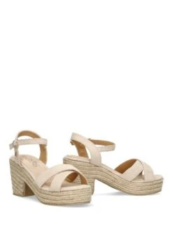 Curacao - Sandalias Con Plataforma - Beige -Toni Pons Ventas 6ff1a5a5080f4434bda91112eb117049
