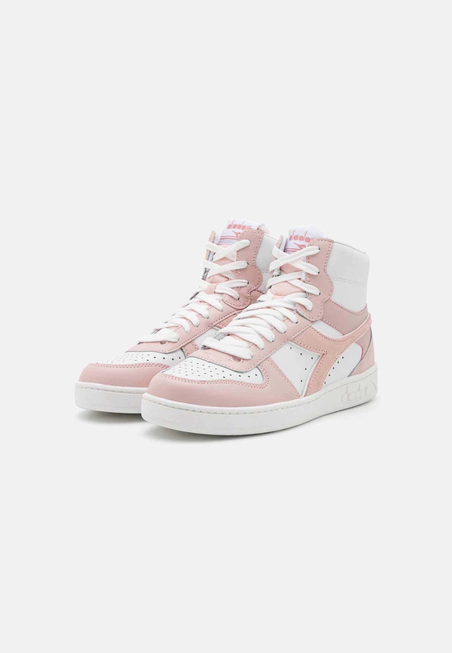 Diadora Magic Basket Mid- Zapatillas Altas - White/Peach Whip 3 Diadora Magic Basket Mid- Zapatillas Altas - White/Peach Whip - Imagen 3
