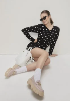 C2R28 - Mocasines - Liliowy Vv