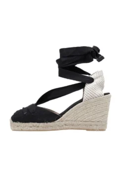 Triatlon - Sandalias De Cuña - Black