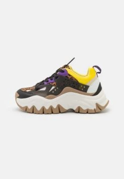 Buffalo Trail One - Zapatillas - Purple/Yellow