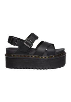 Dr. Martens Voss Ii Quad - Sandalias Con Plataforma - Nero