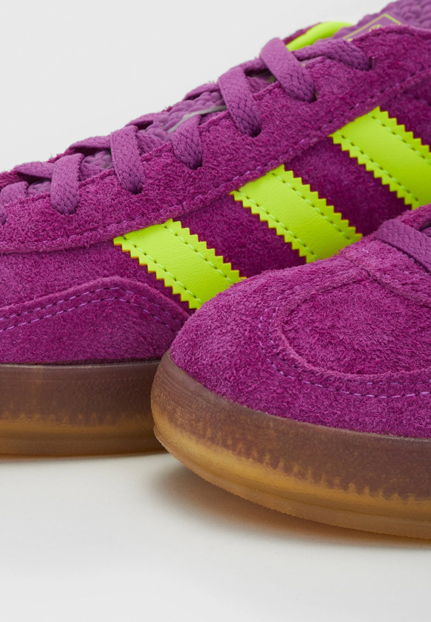 Adidas Originals Gazelle Indoor - Zapatillas - Shock PurpleSolar YellowGum 7 Adidas Originals Gazelle Indoor - Zapatillas - Shock PurpleSolar YellowGum - Imagen 7
