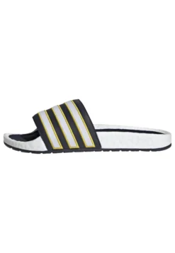 Adidas Originals Adilette Boost - Chanclas De Baño - Cloud White Legend Ink Yellow